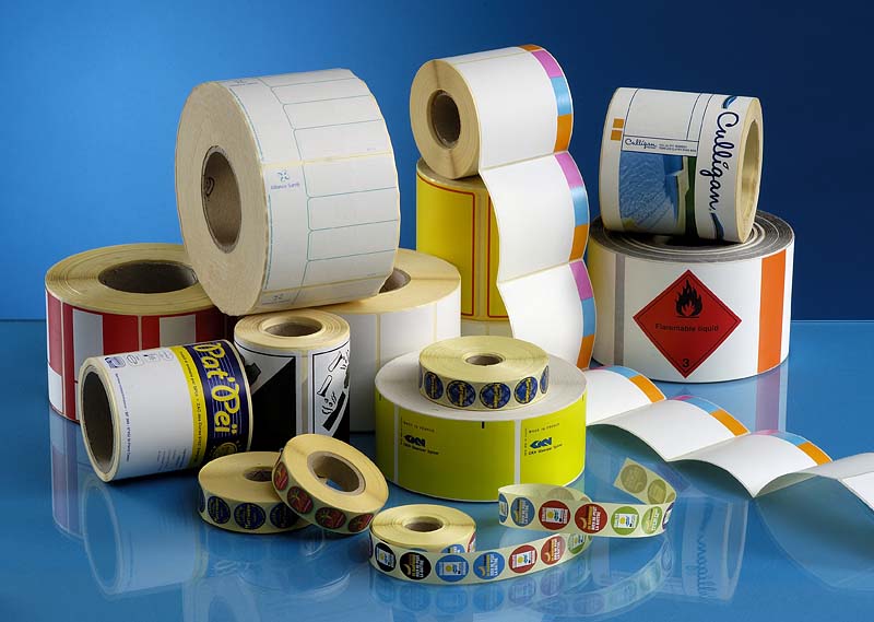 Étiquettes adhésives